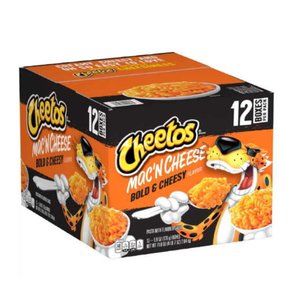 Cheetos Mac 'N Cheese Bold and Cheesy Sauce 5.9 oz 12 pk EXP 11/2022 Foodie Gift
